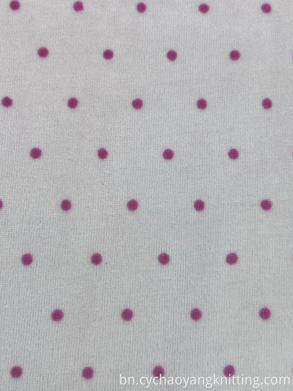 Polyester Printed Velvet